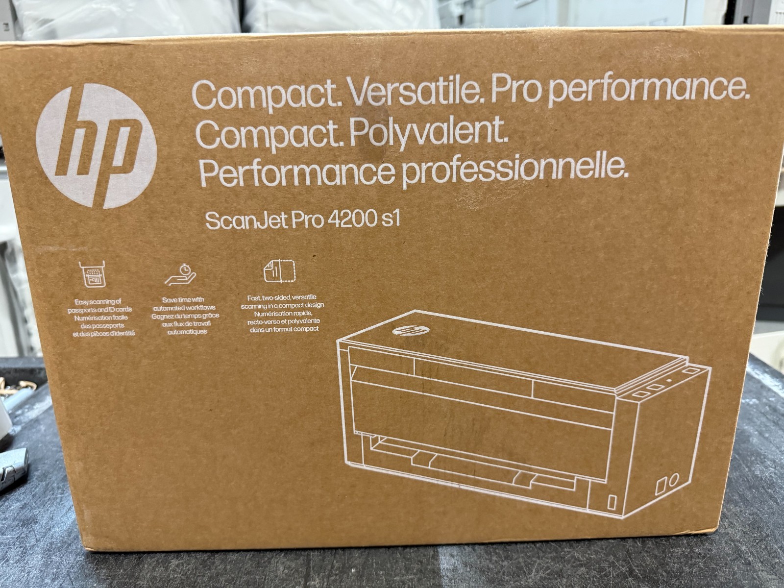 HP 8Q4W2A Scanjet Pro 4200 S1 Flatbed Scanner - NEW OPEN BOX