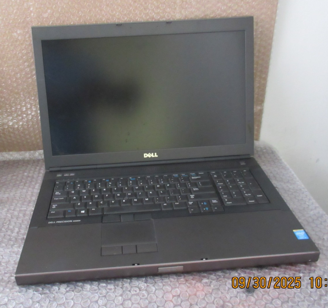 Dell Precision M4800 i7-4800MQ  17" LAPTOP 8GB RAM - READ DESC.