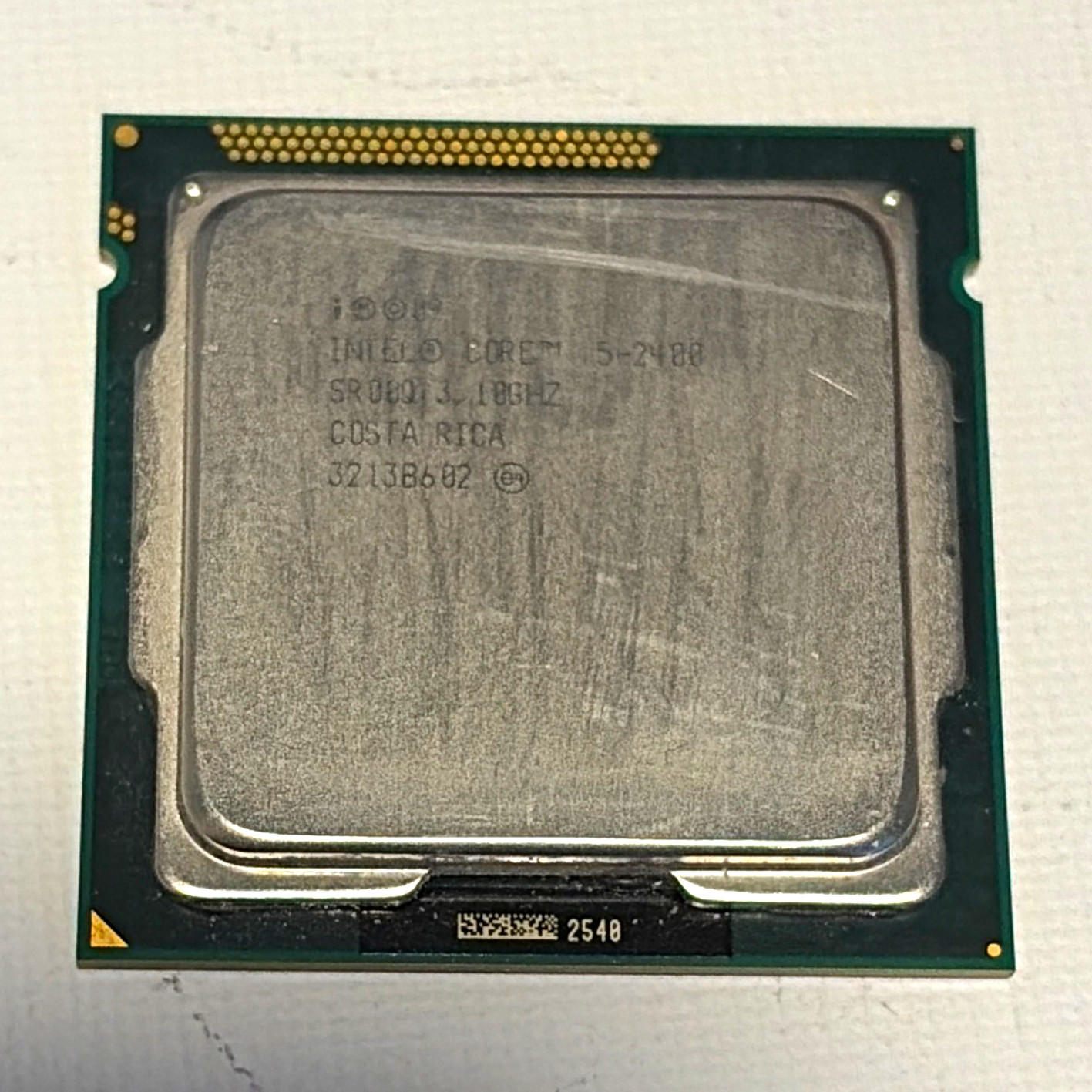 Intel Core i5-2400 3.10GHz 4-Core LGA1155 CPU Processor SR00T