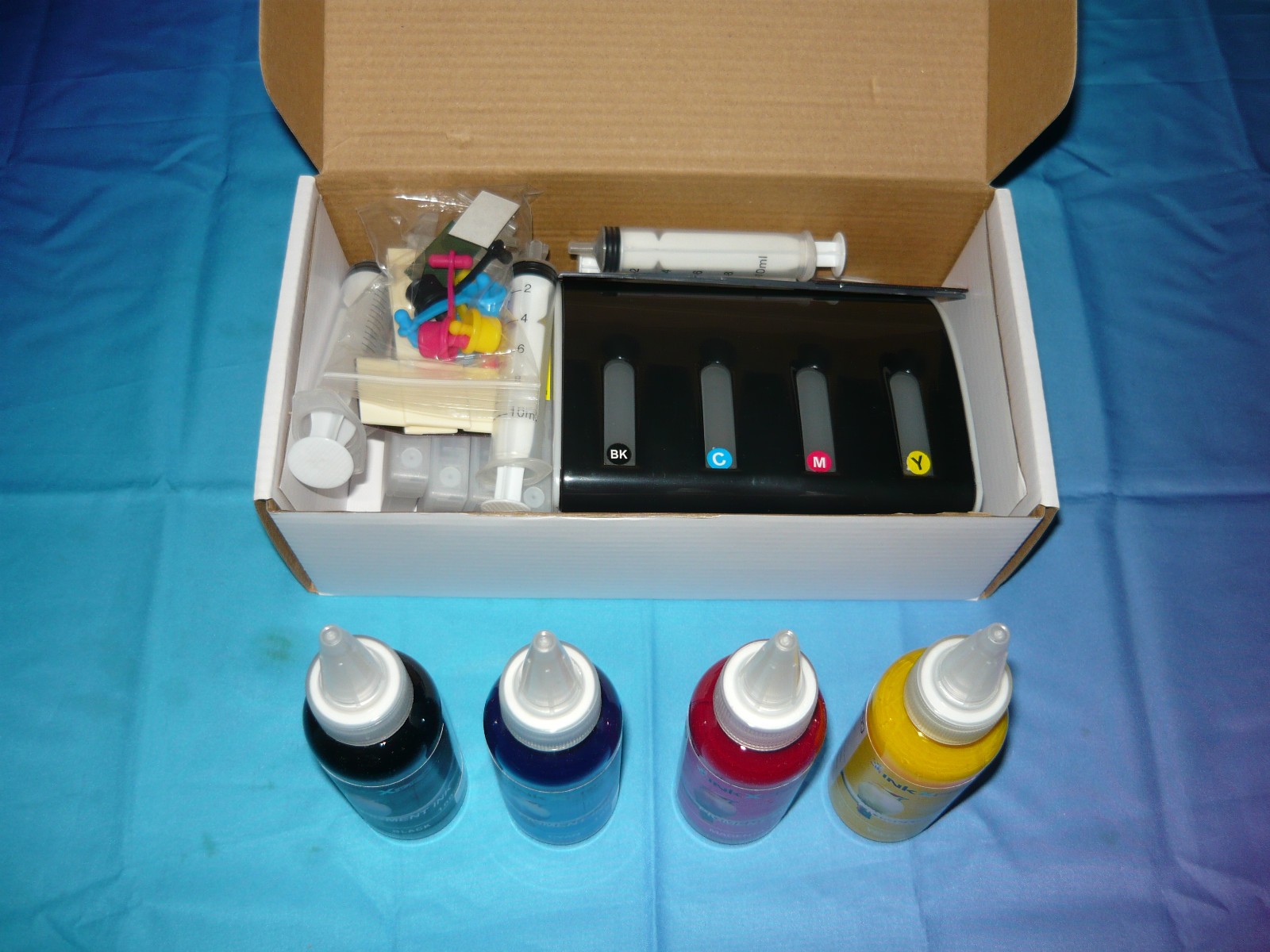Inkxpro Continuous Ink System and Pigment Ink for Epson 812 WF-7310 New Open Box
