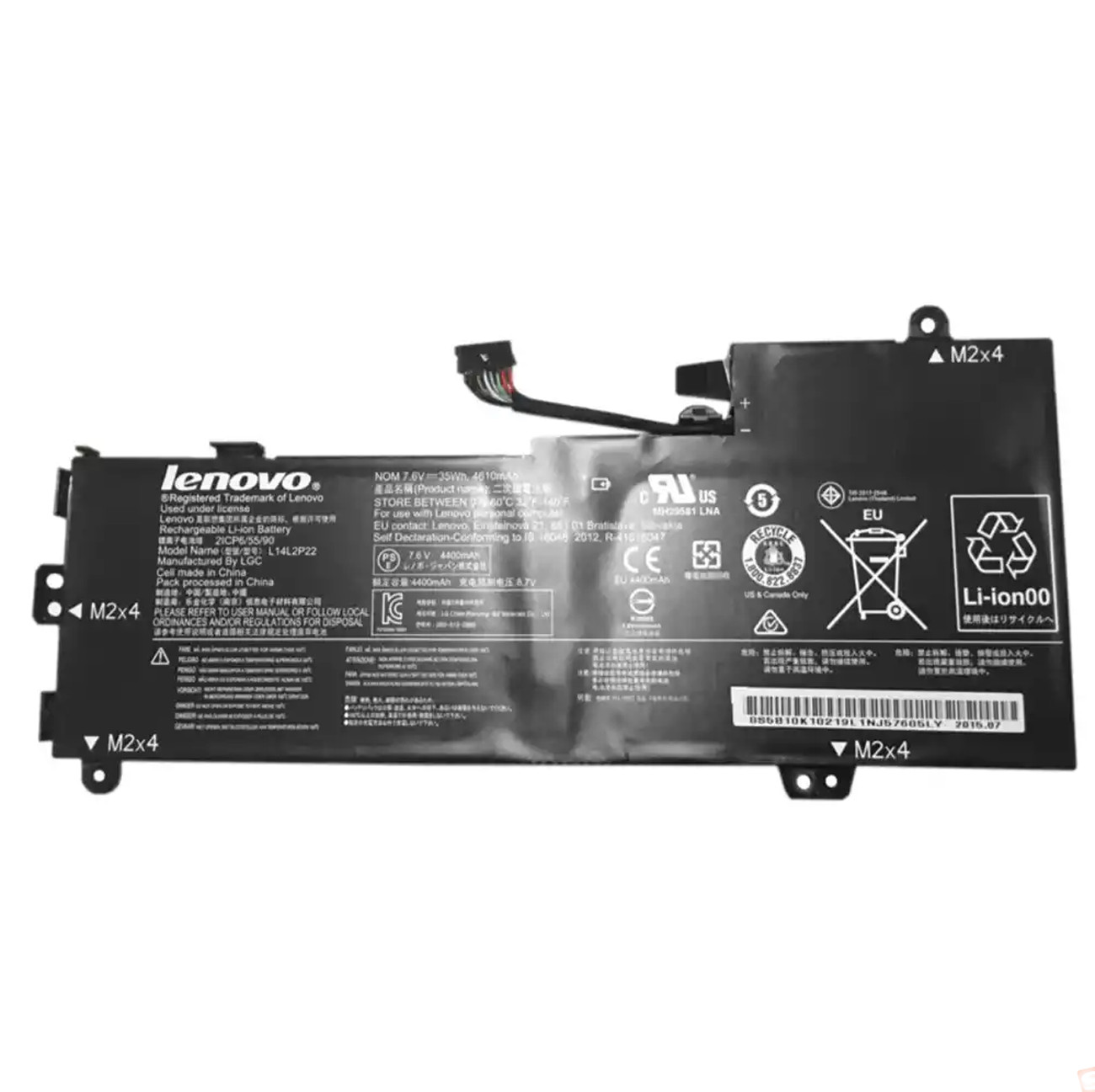 Genuine Battery L14L2P22 L14M2P23 For Lenovo IdeaPad 500S-13ISK 510S-13ISK Serie