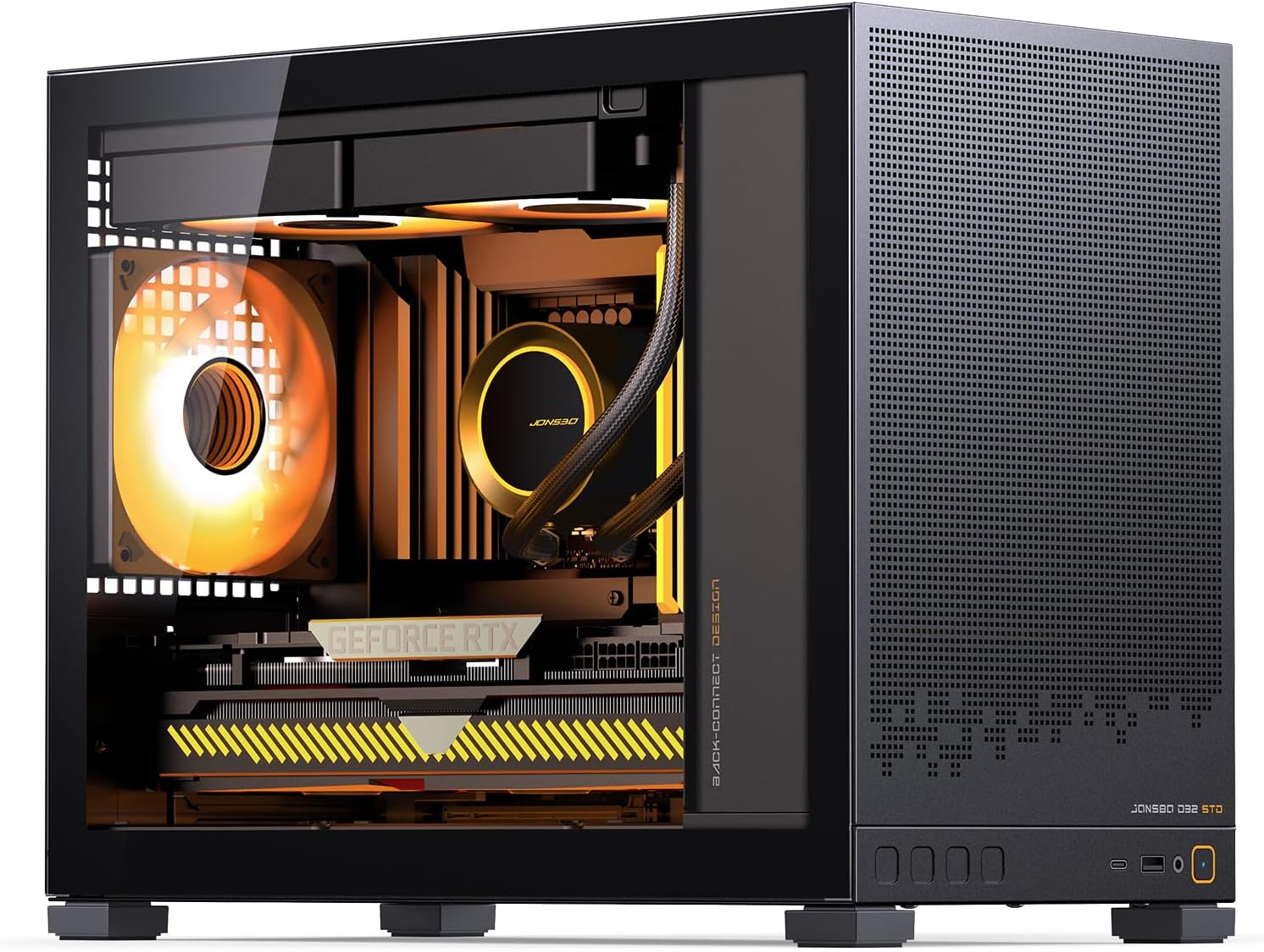 D32 STD Micro-Atx PC Case,High Compatibility Mini Desktop Case, Support MATX Bac