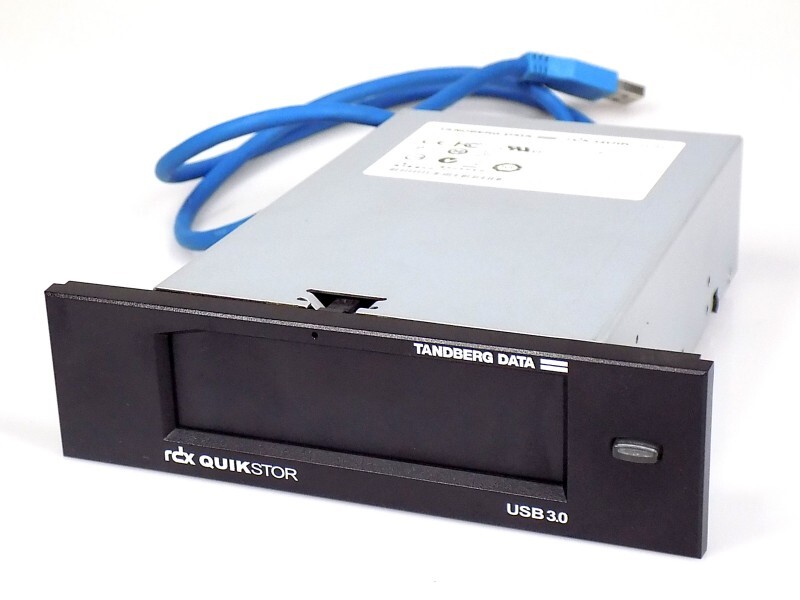 Tandberg Data RDX QuikStor Internal USB3 USB 5.25-Inch Removable Disk System Excellent