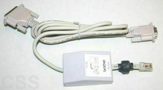 Brother Model PCI-1 Multifunction PC to Fax Machine Line Cable Cord Link Connect