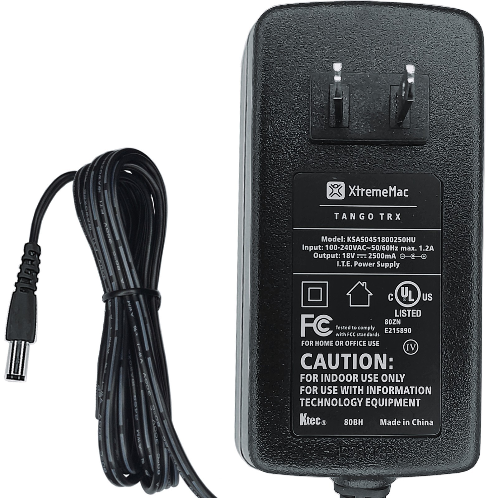 OEM AC Adapter For XtremeMac Tango TRX IPU-TRX-11R IPU-TRXD-11 Bluetooth Speaker