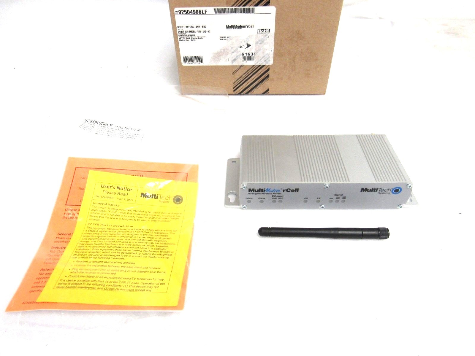 MultiModem rCell MTCBA-EV2-EN2-N2 Sprint Intelligent Wireless Router 73-3