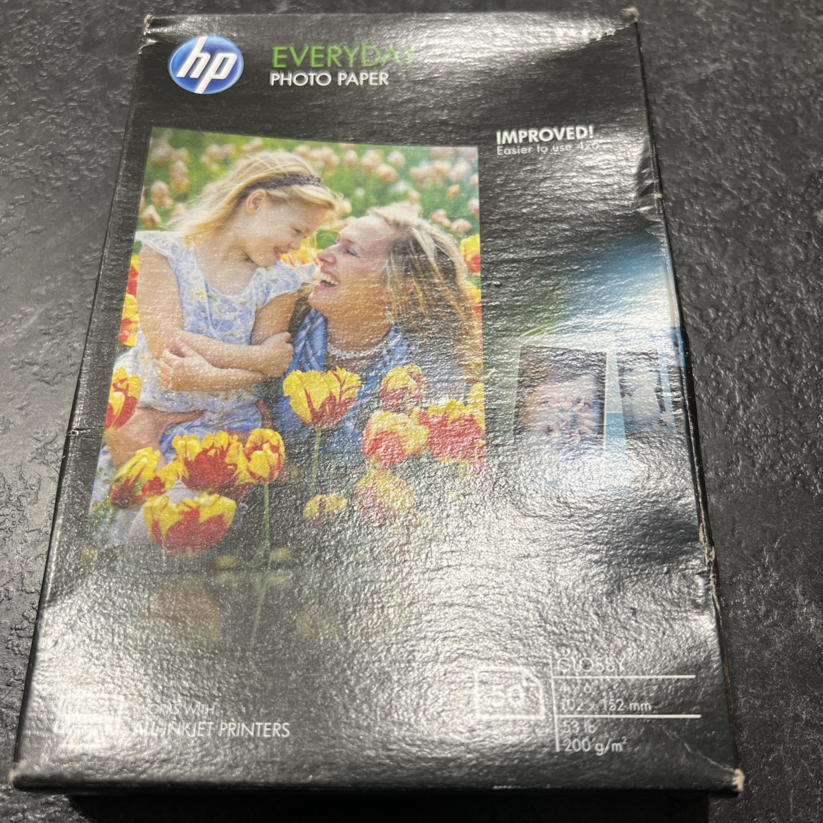 HP Everyday Semi-Gloss Inkjet Photo Paper 50 Sheets 4x6