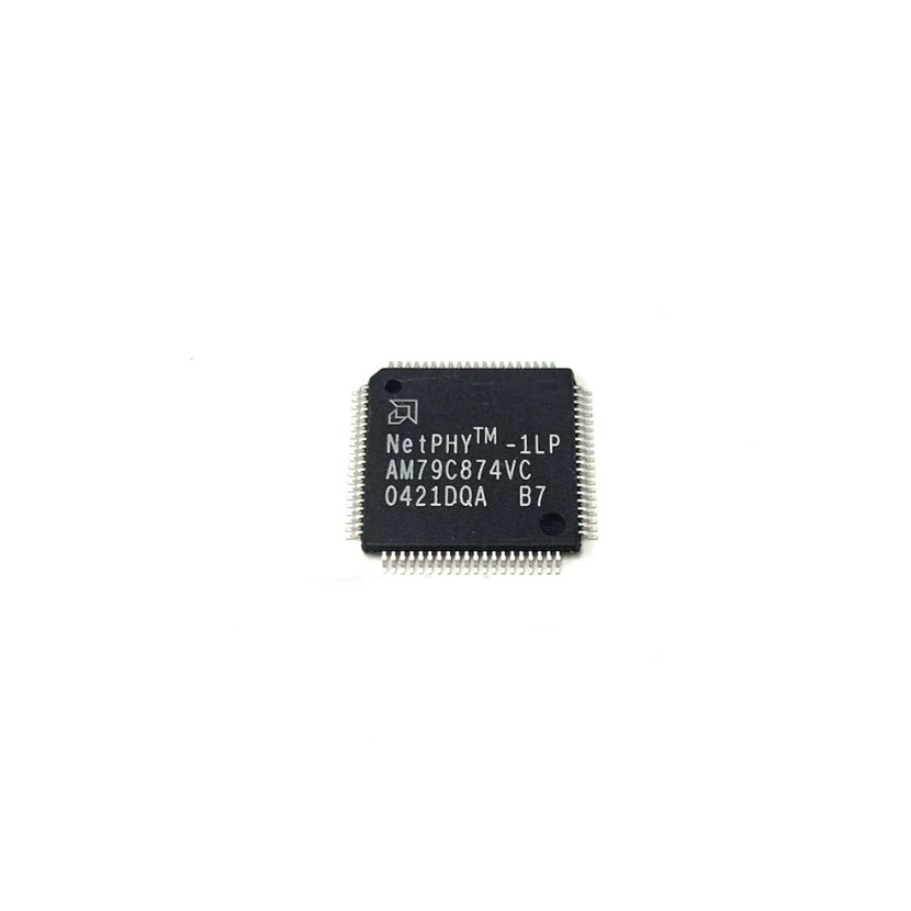 5PCS AMD AM79C874VC NetPHY-1LP Low Power 10/100-TX/FX Ethernet Transceiver