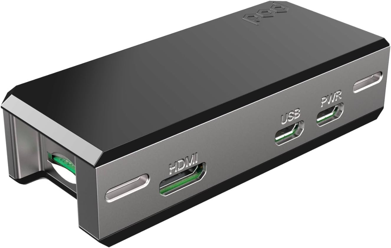 Argon POD Aluminum Case for Raspberry Pi Zero 2 W - Passive Cooling