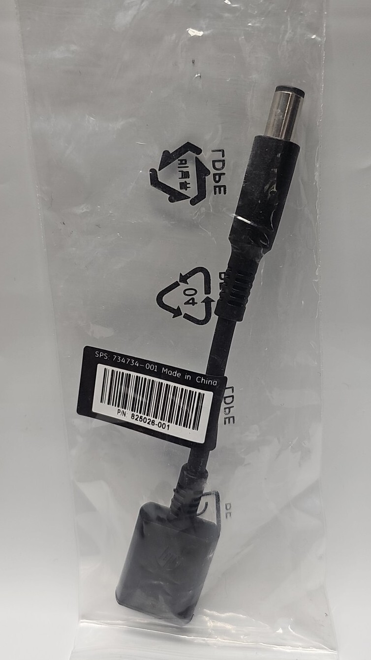 HP 734734-001 Converter Adaptor Smart AC Adapter Dongle 4.5mm 7.4MM 825026-001