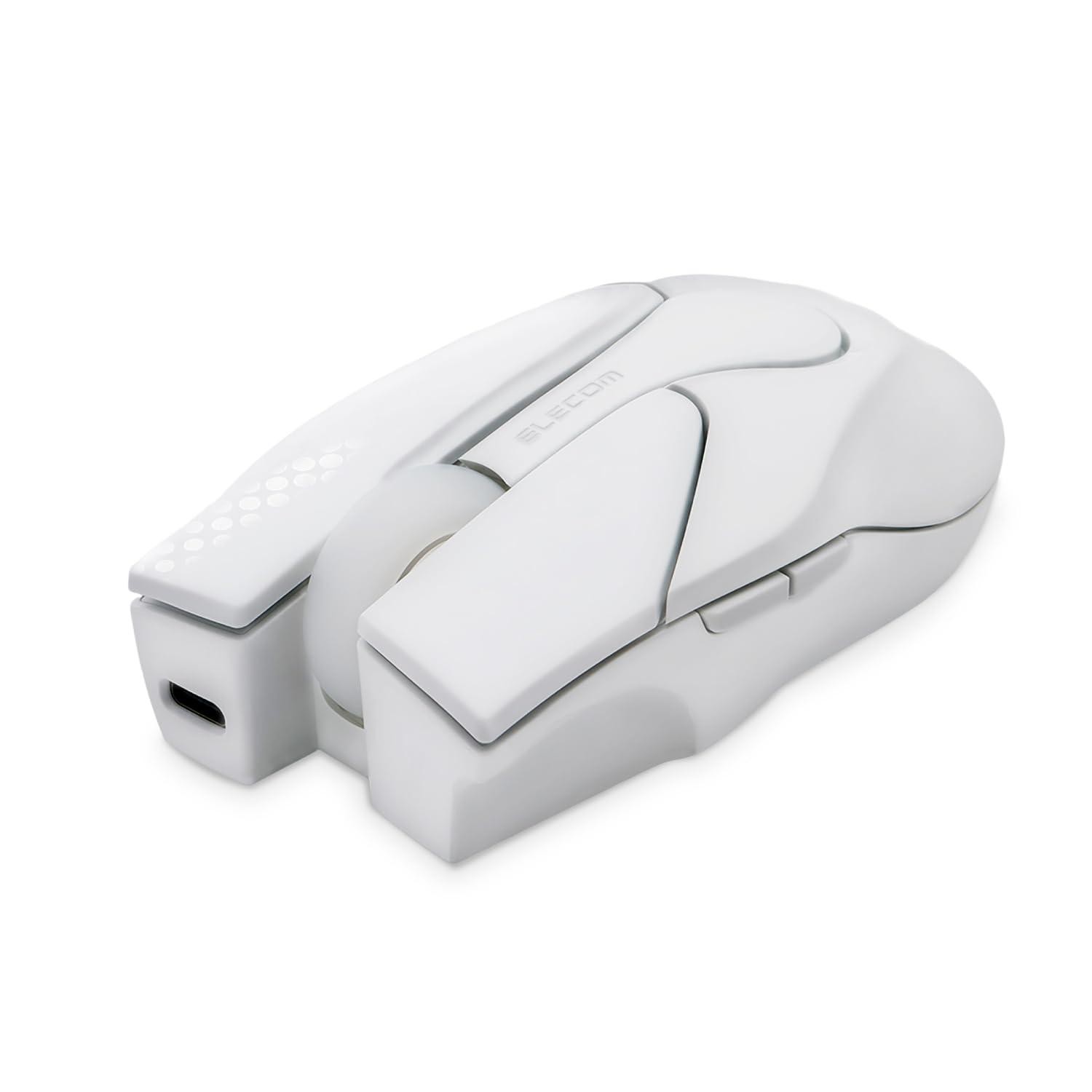 ELECOM Wireless Mouse Masamune Shirow Design Bluetooth Rechargeable White Japan