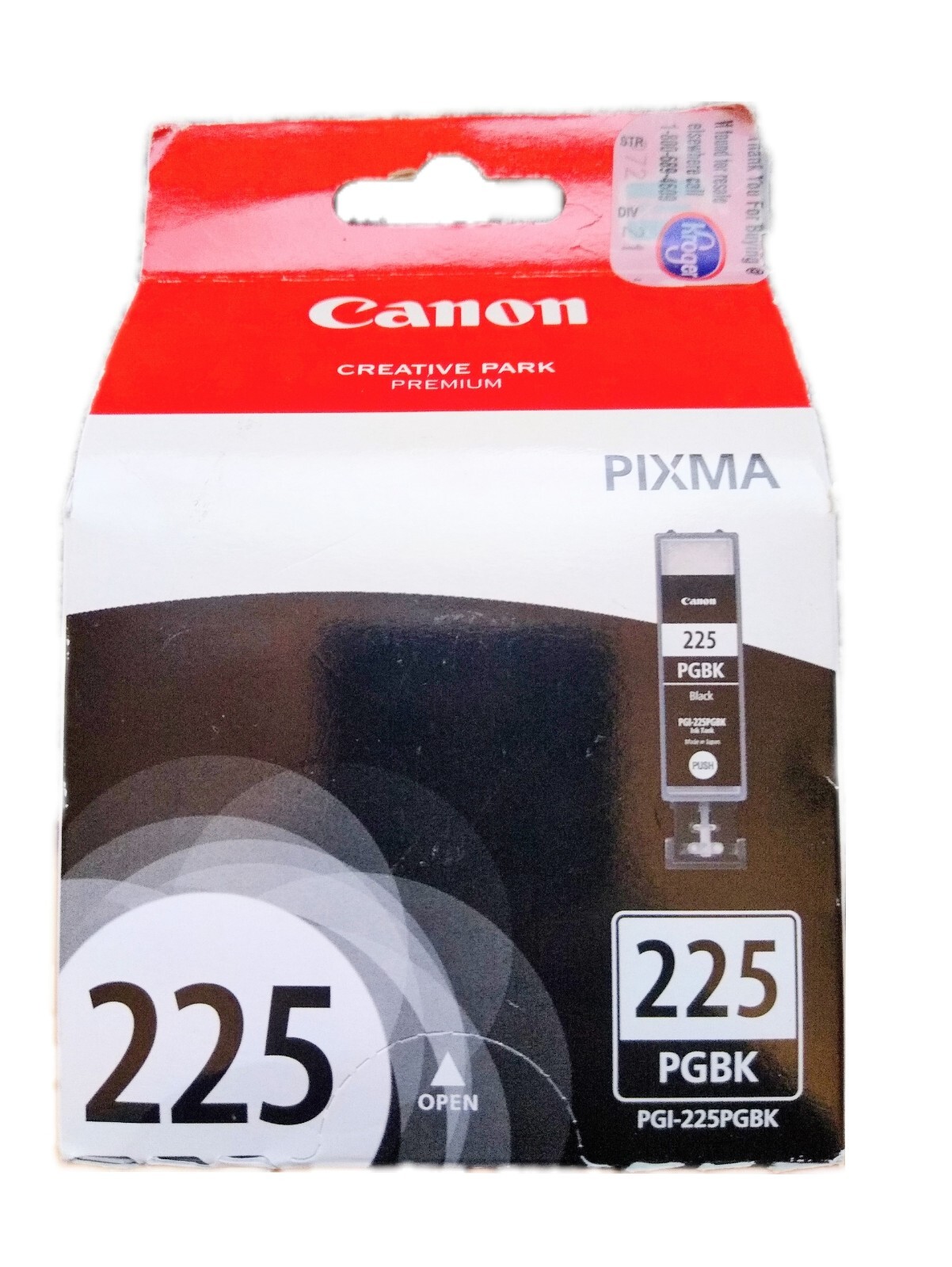 Canon Genuine PGI-225 NEW SEALED- Black Ink Cartridge PGI-225PGBK 4530B001AA
