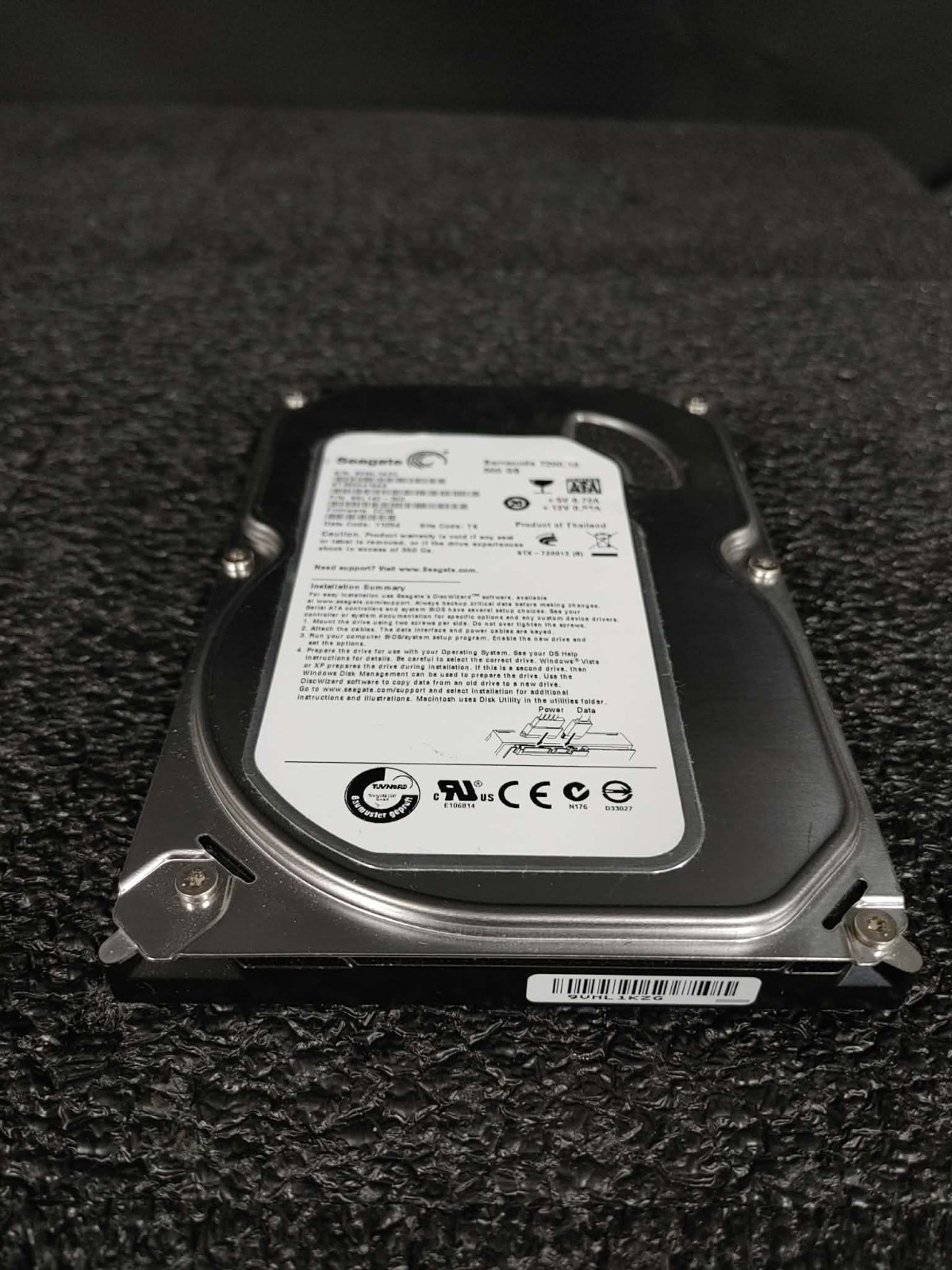 Seagate 9SL142-302 ST3500418AS 500GB SATA 3.5" 7.2K RPM 16MB FW CC38 DC 11054HDD