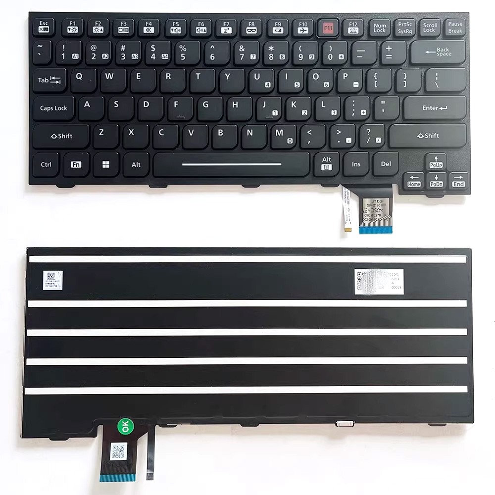 New For Panasonic TOUGHBOOK FZ-55 FZ-40 US Backlit Keyboard FZ-VKB55107U Rugged