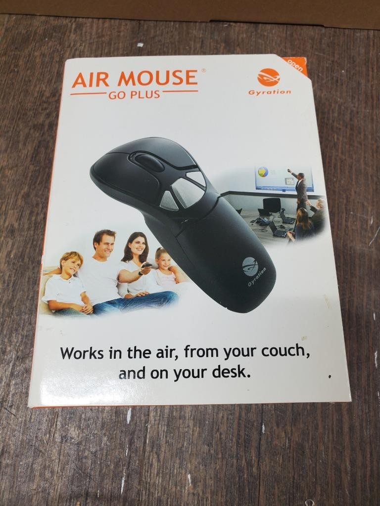 Z26 ♻ Gyration Air Mouse Go Plus GYM1100NA (Factory Sealed) ♻