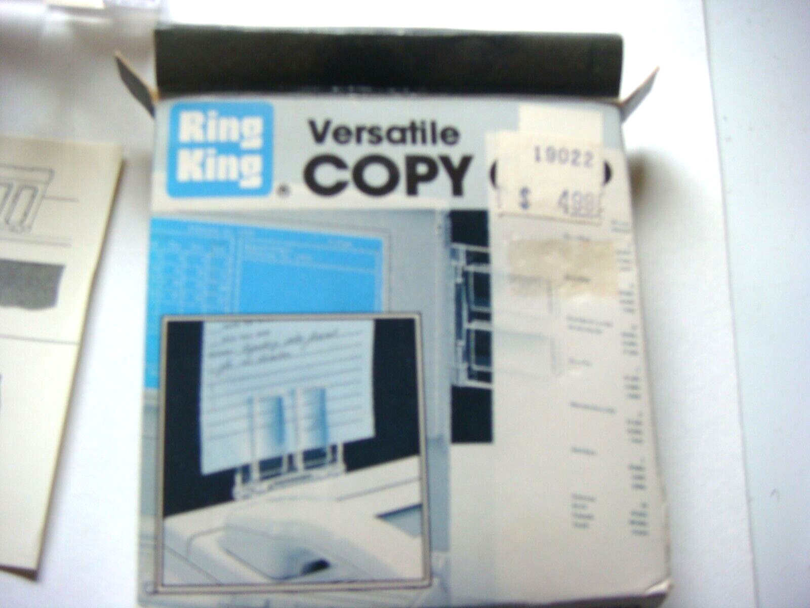 Vintage Versatile Copy Clip (Paper holder) Ring King -76990   19022-*4