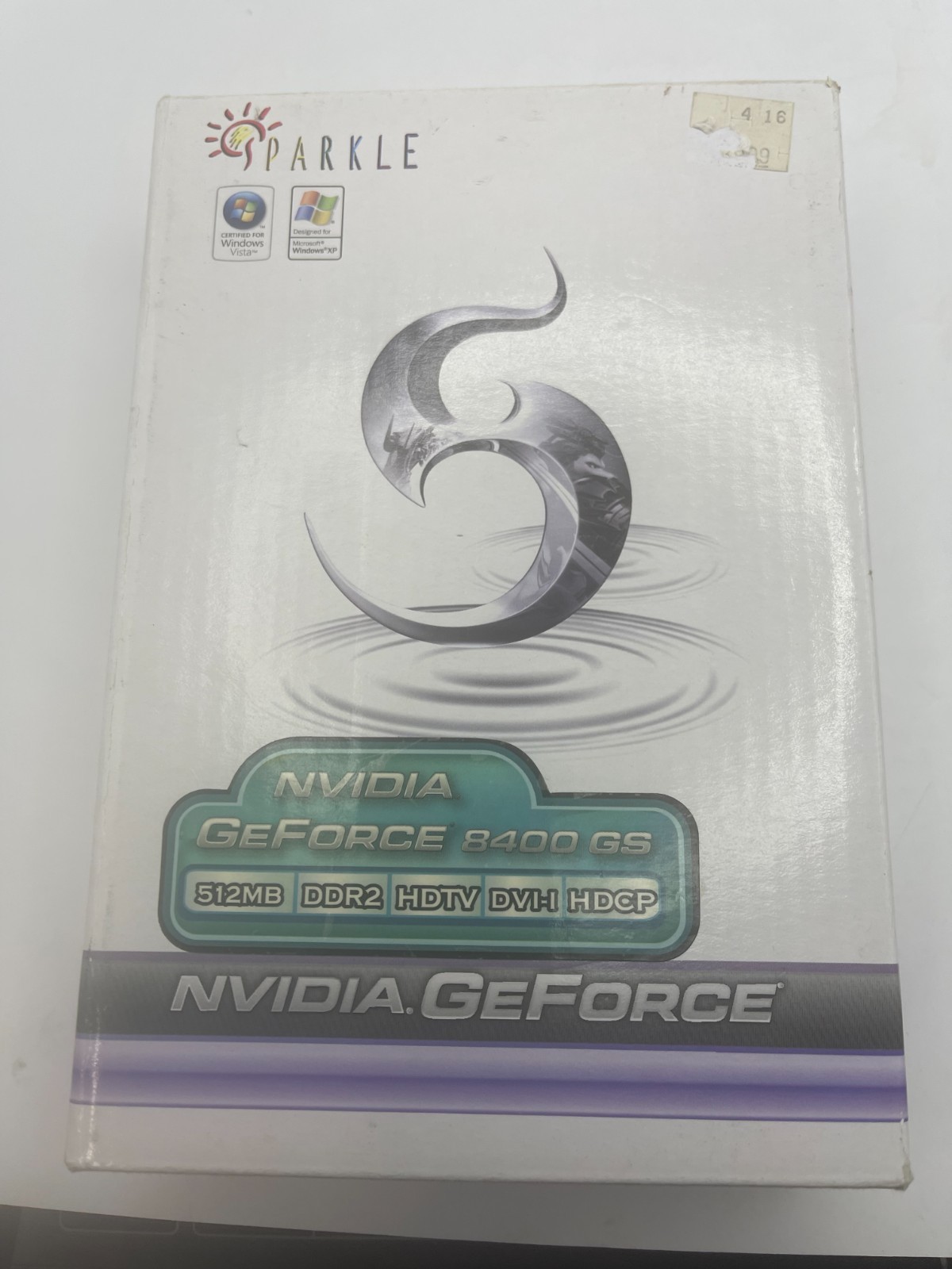 SPARKLE NVIDIA GEFORCE  8400GS 512 MB VIDEO CARD