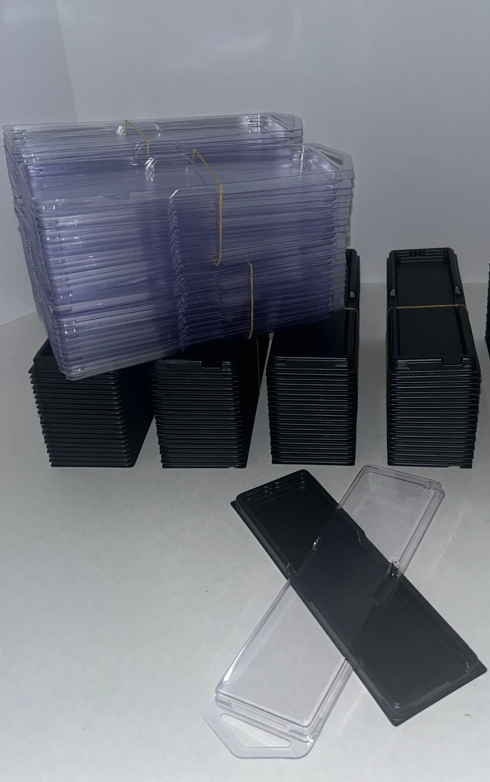 500 X DDR2 DDR3 DDR4 DDR5  Memory RAM Clamshell Case for DIMMs Anti Static ESD