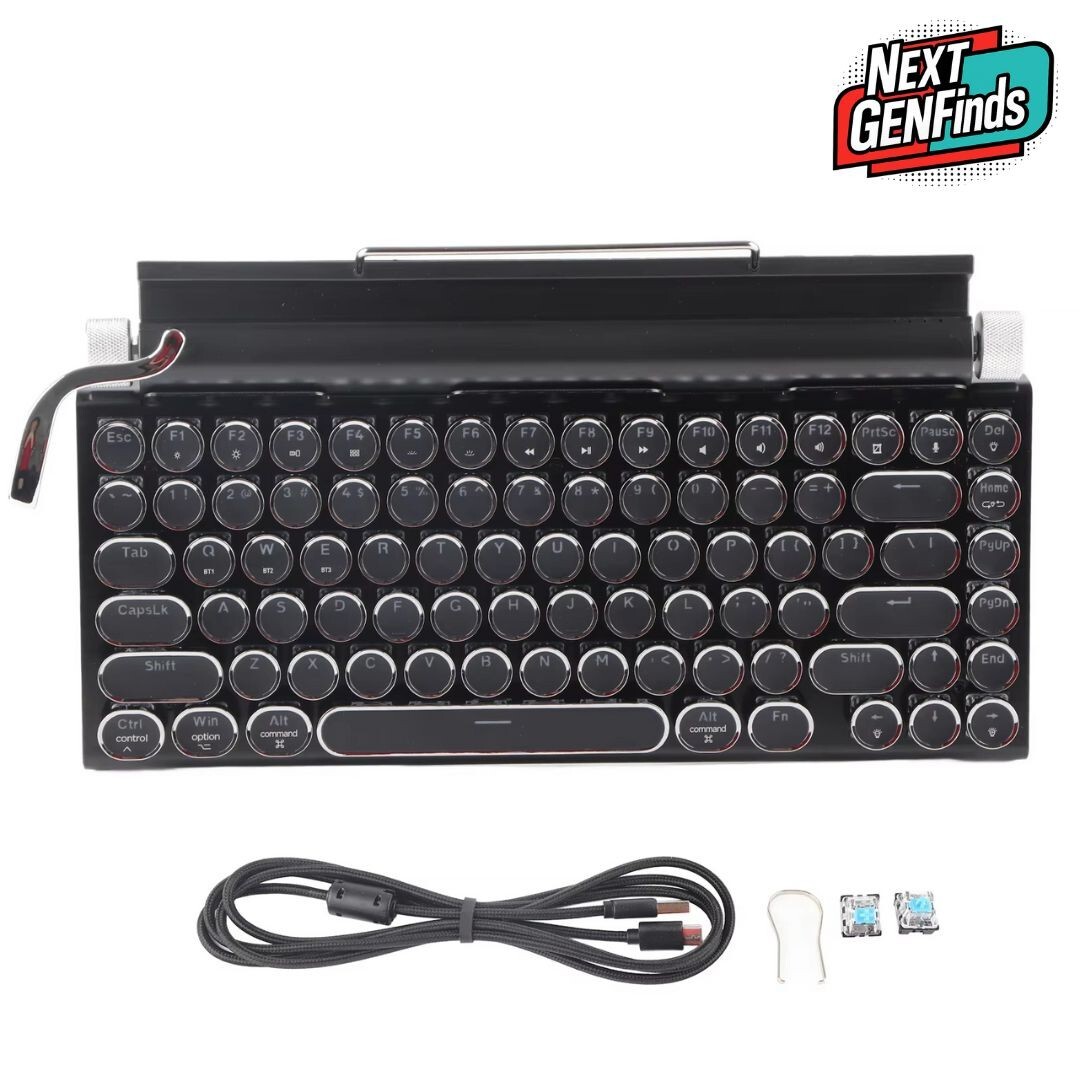Retro Typewriter Keyboard