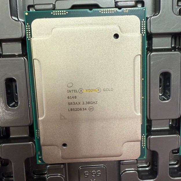 Intel Xeon Gold 6140 18-Core 2.30GHz 24.75MB LGA3647 SR3AX Server Processor CPU