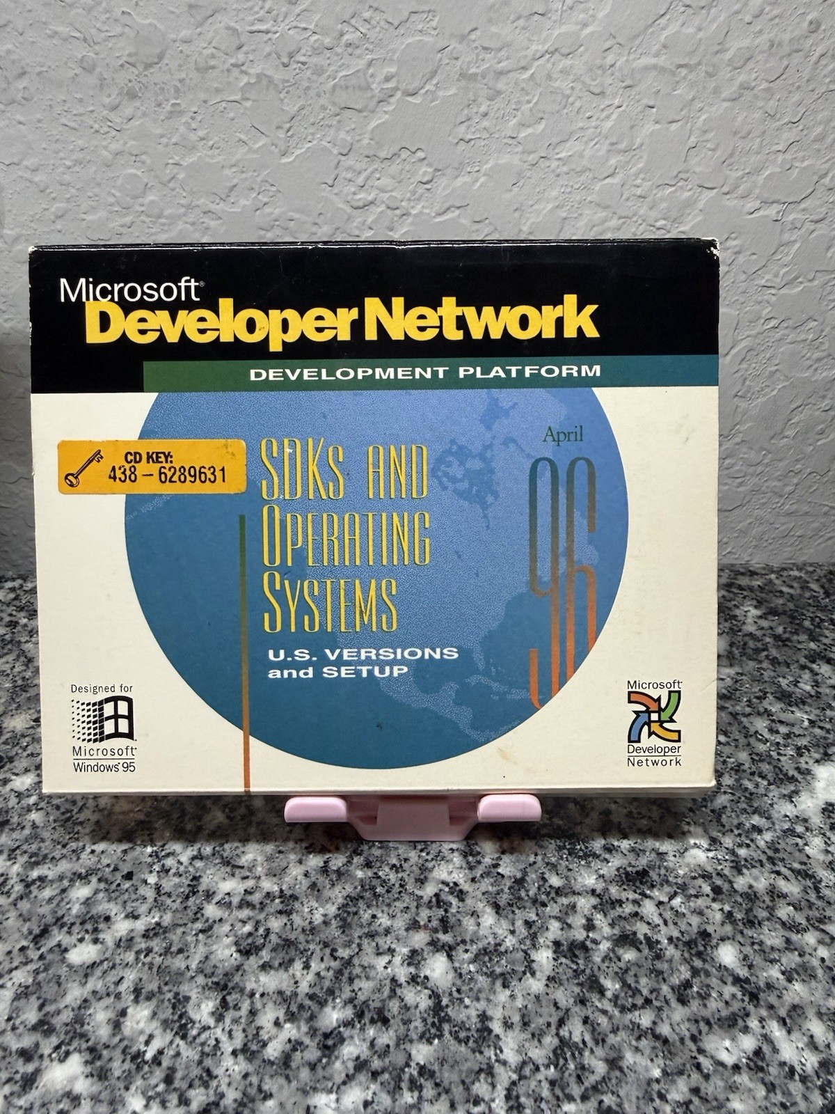 Microsoft Developer Network Vintage SDK & Operating Systems US Versions 1996