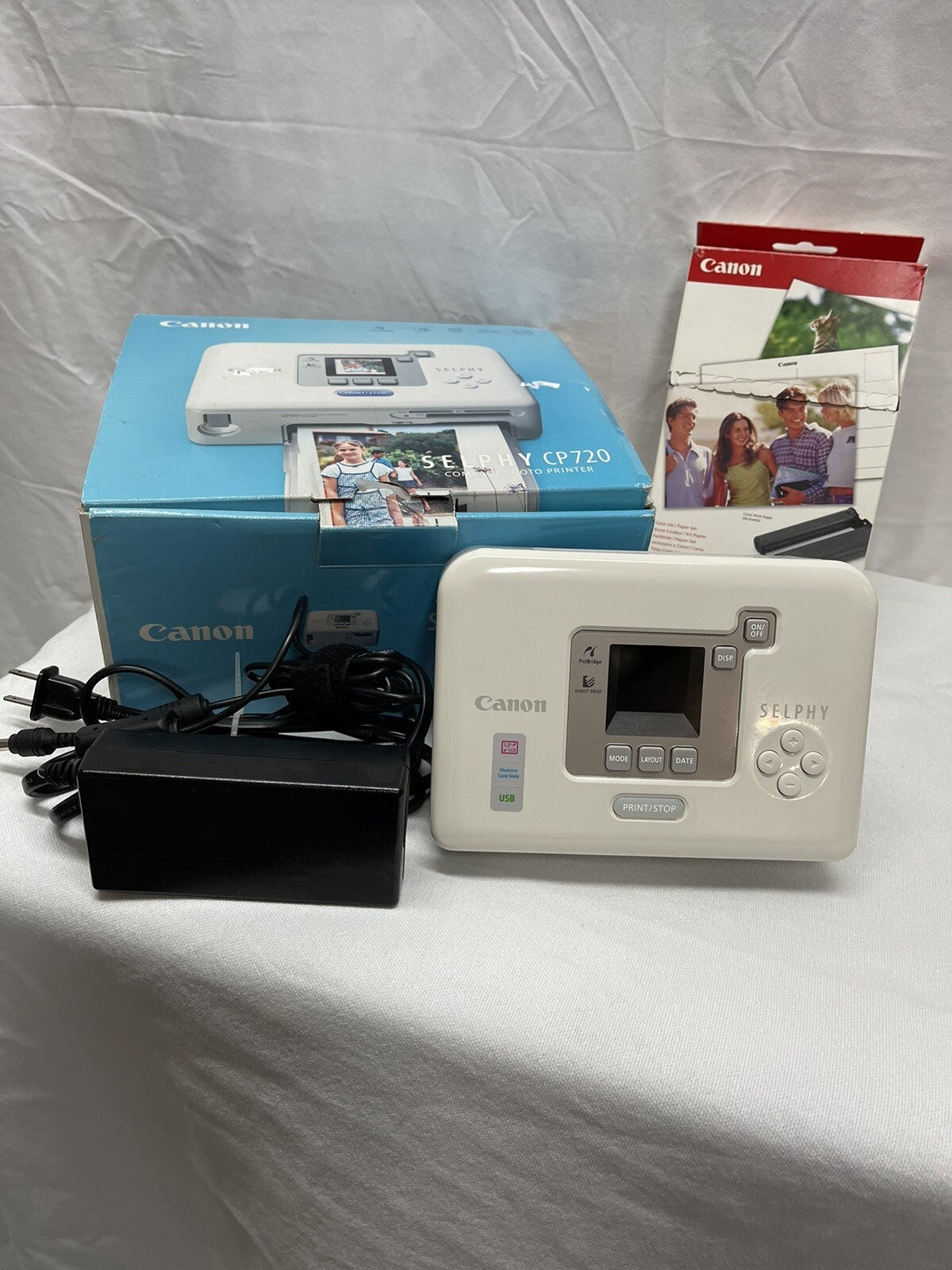 Canon SELPHY CP740 Digital Photo Inkjet Printer Compact Photo Printer