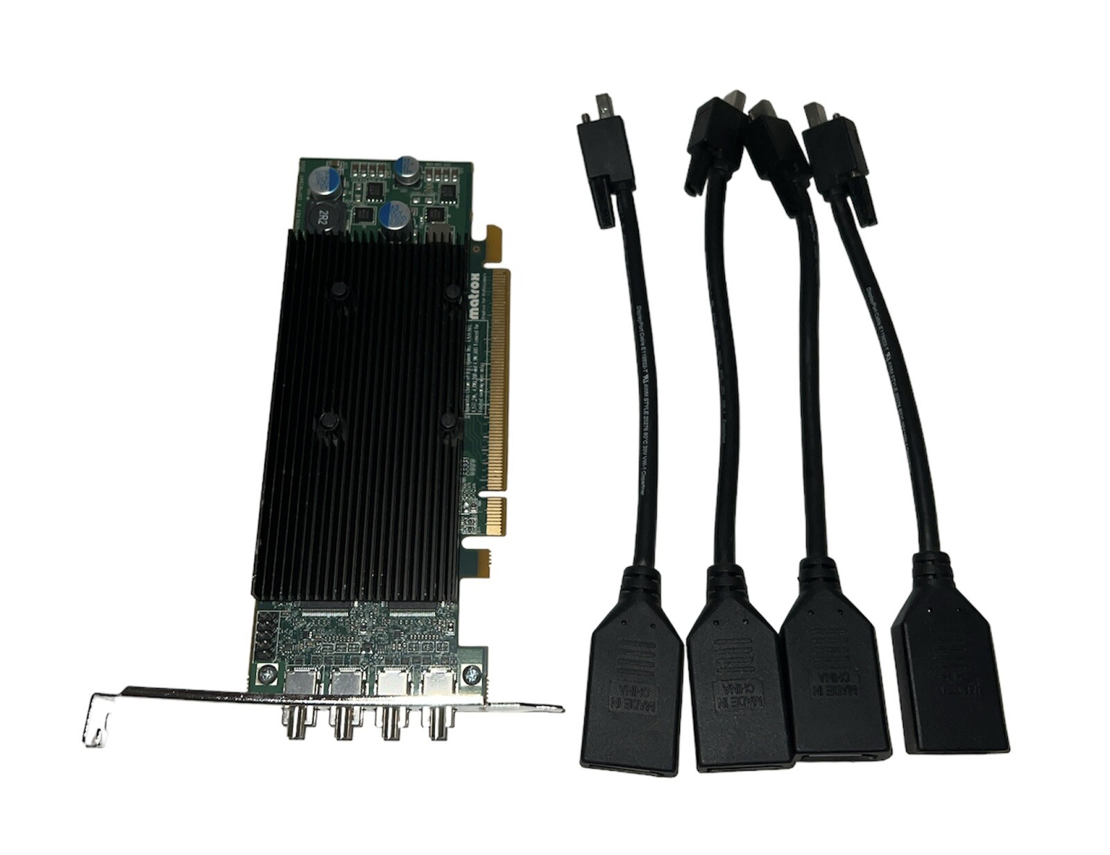 Matrox M9148 (M9148E1024LAF) 1GB DDR2 SDRAM PCI Express x16 Graphics adapter