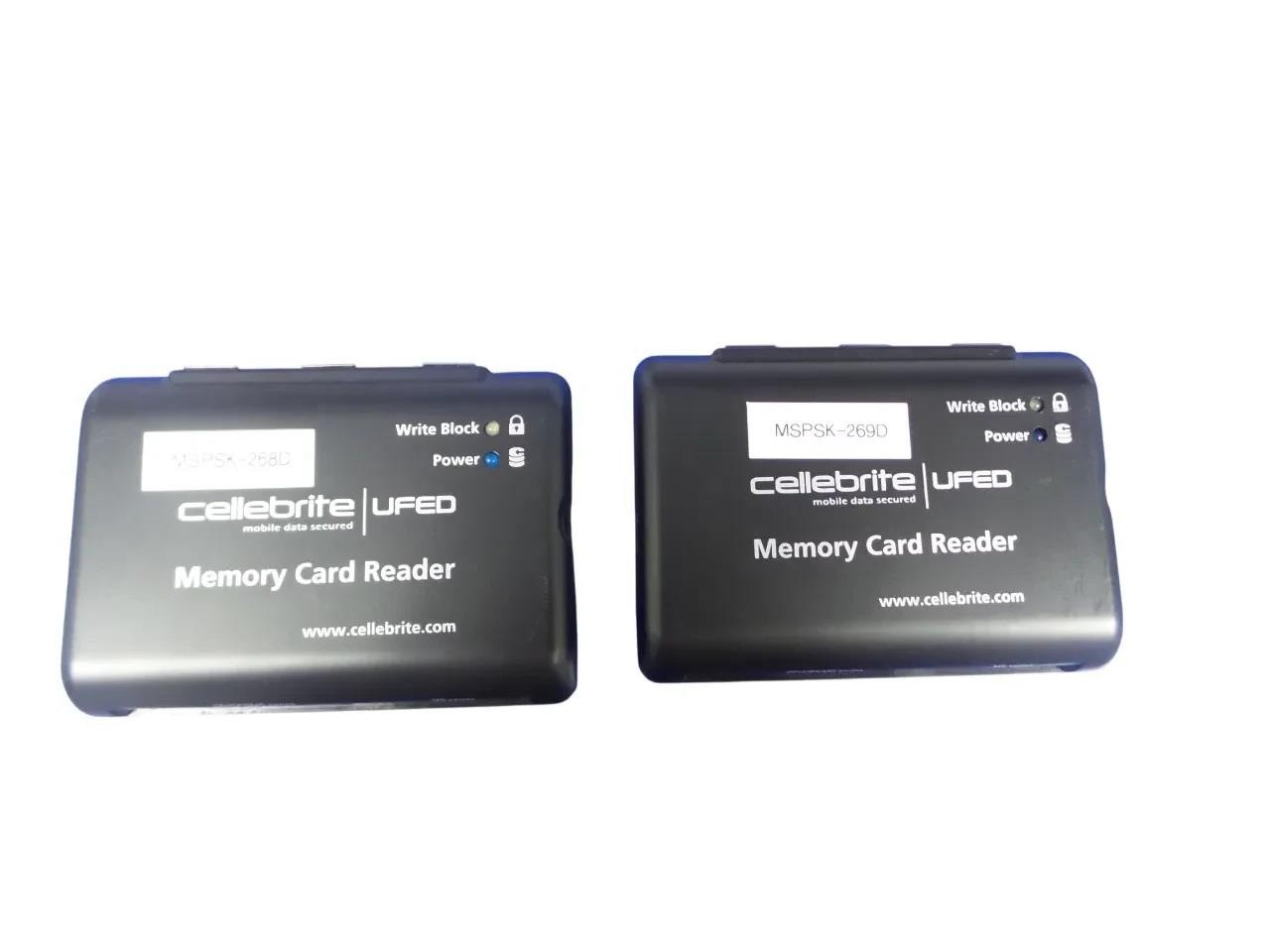 LOT OF 2 Celle brite A-CRD-01-005 UFED Memory Card Reader