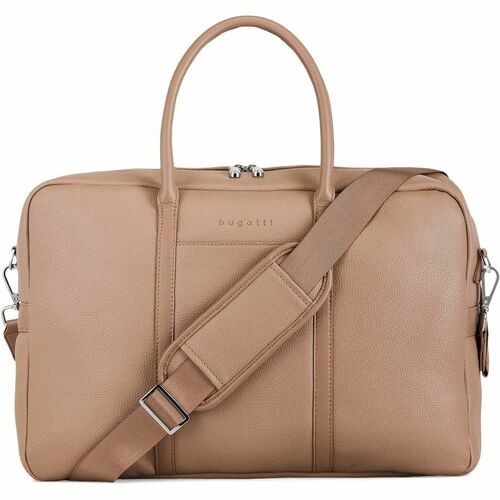bugatti Pure Carrying Case (Briefcase) for 15.6" Notebook - Taupe 834284