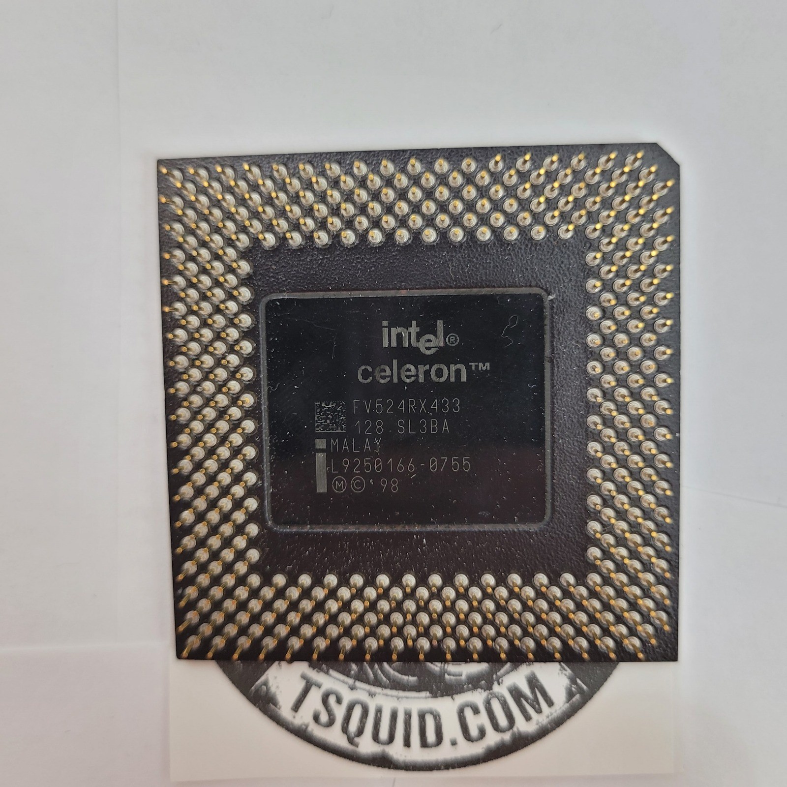 Intel Celeron Processor FV524RX433 SL3BA 433MHz 128K 66MHz Socket 370 CPU