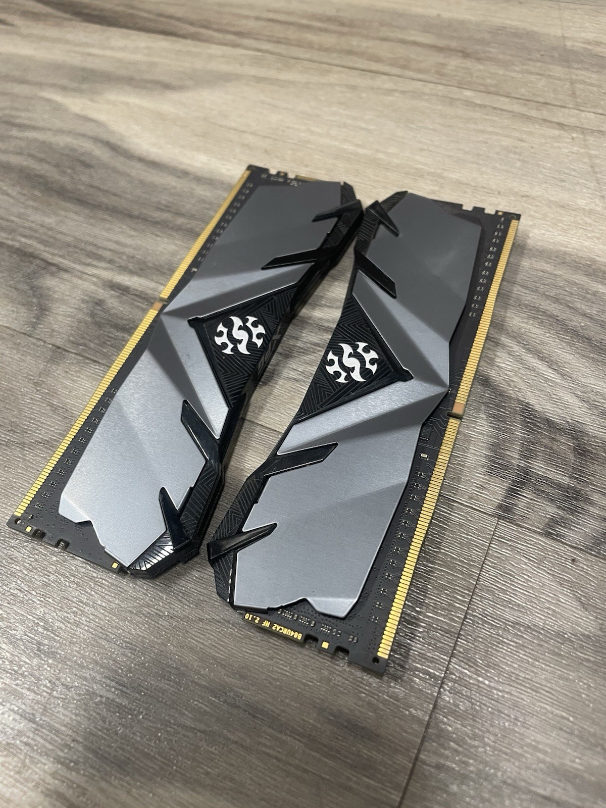 DDR4 16GB 2x8GB Ram Desktop Memory Gray Tested