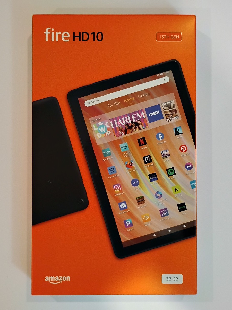 Amazon Fire HD 10 Latest 13th Gen Tablet 10.1" 32GB Black, Brand New SEALED