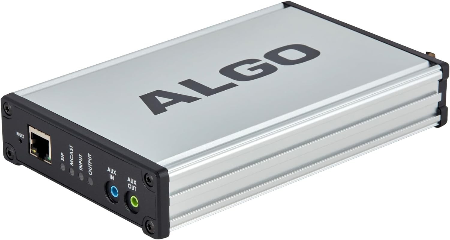 Algo 8301 IP Voice Paging Adapter & Bell Scheduler