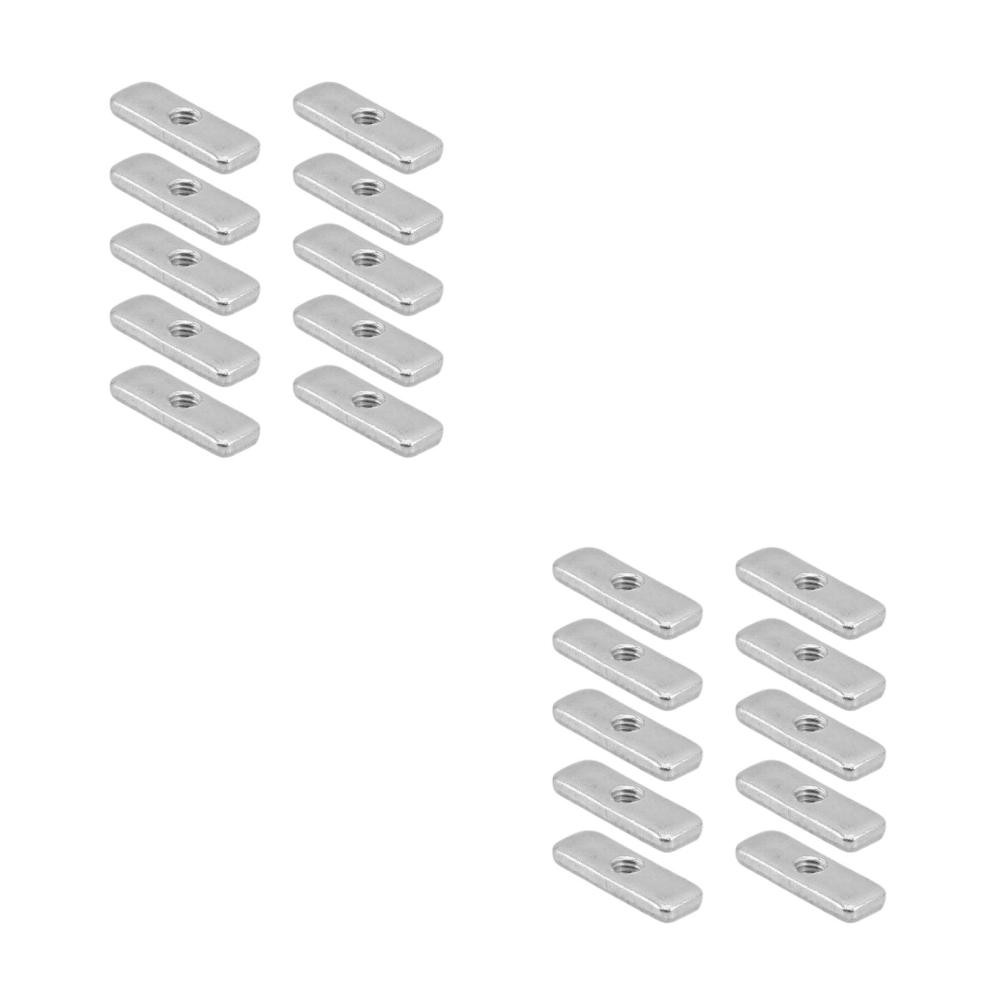 20 pcs M3 Rectangular Retainer Plates Compatible with Voron V0 , Metal