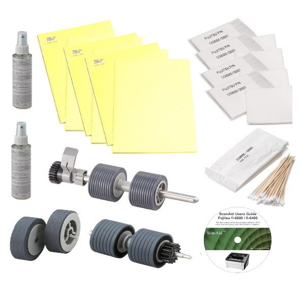 Genuine Fujitsu ScanAid Maintenance Kit For fi-6800 fi-6400 CG01000-530801