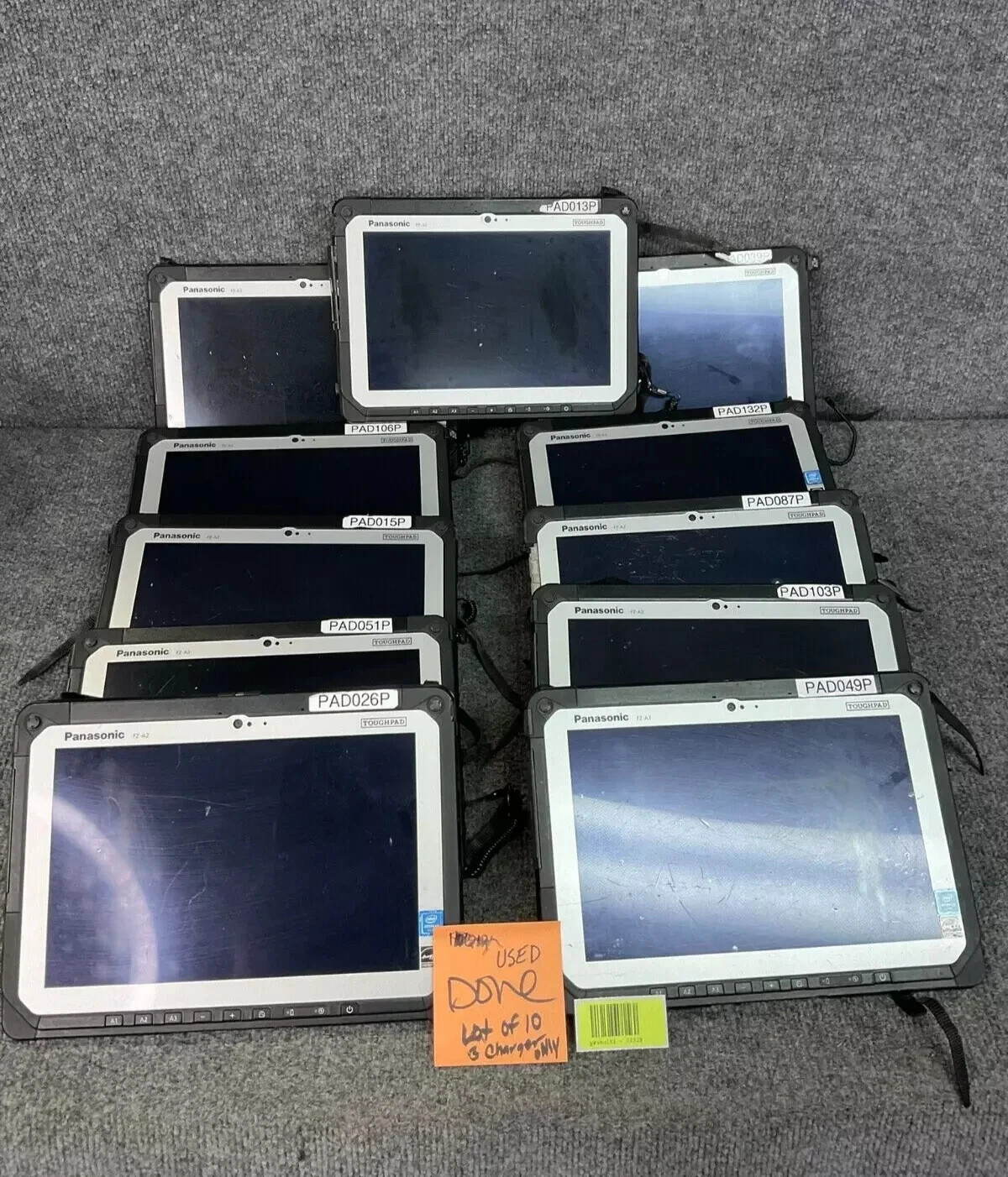 Panasonic Toughpad FZ-A2 Android Tablet Intel Atom Used