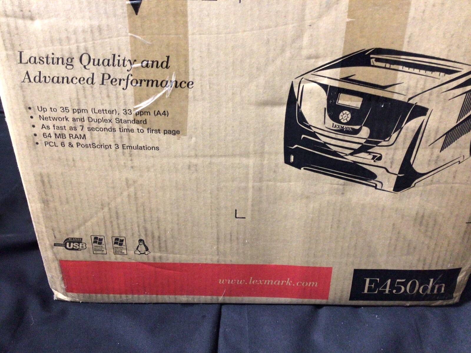 Lexmark E450DN Workgroup Laser Printer - New