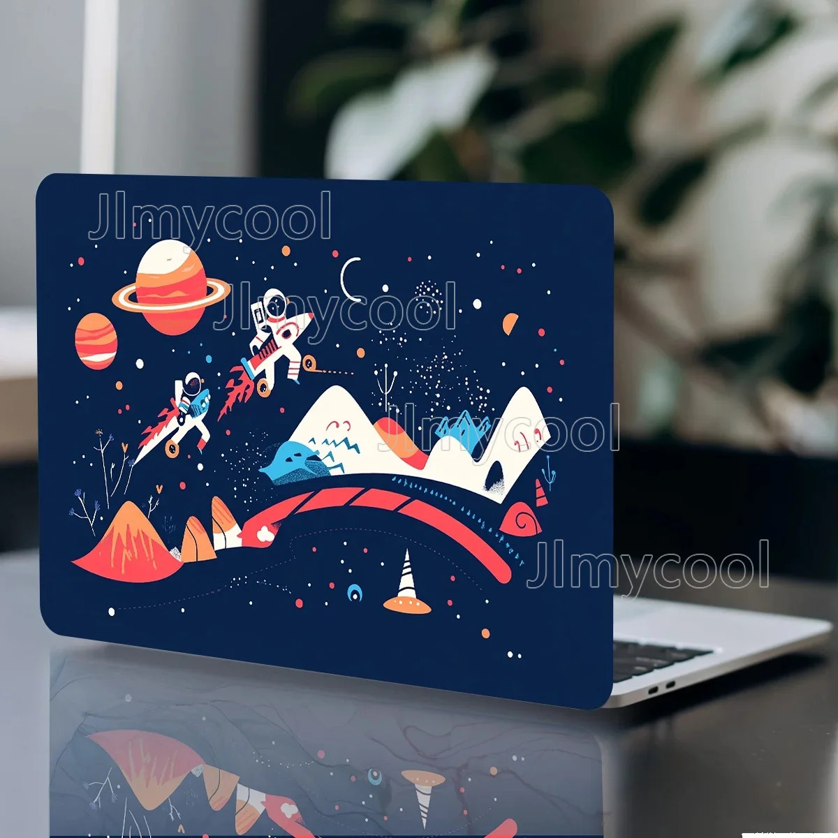 2 Pack Pattern Laptop Art Space Case Universal Netbook Skin Sticker Non-reusable
