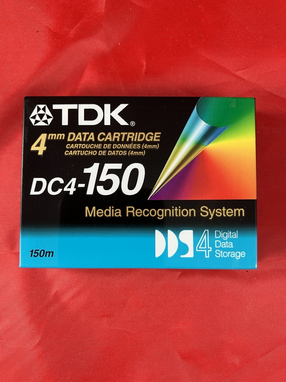 TDK DC4-150 4mm Data Cartridge (Single) Tape New Sealed DDS-4 Standard