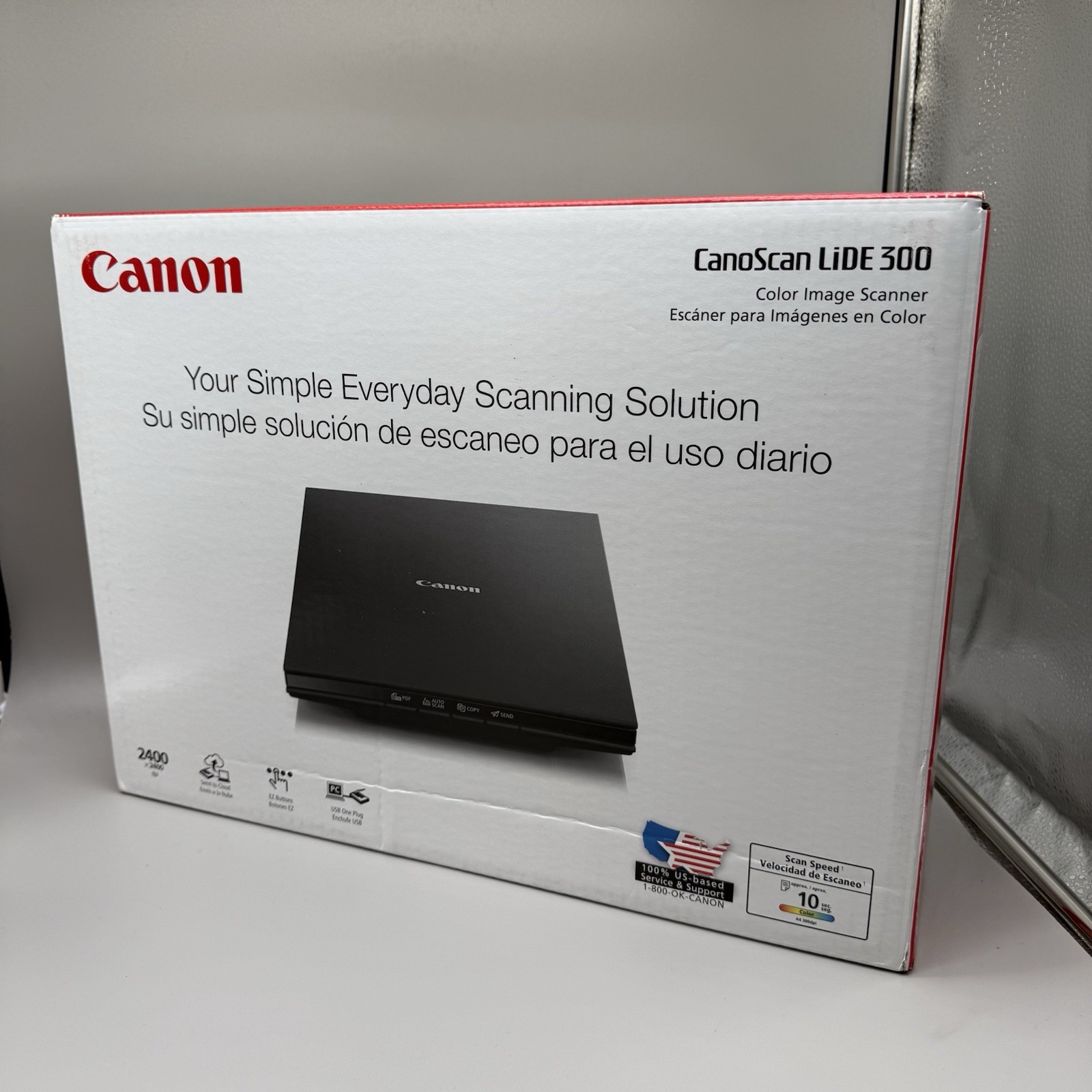Canon CanoScan LiDE 300 Color Image Scanner (2995C002) - Black