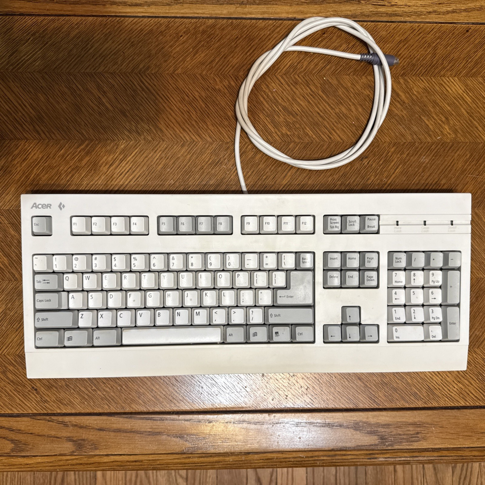 VINTAGE ACER 6511-KW PS2 WINDOWS KEYBOARD EXTENSION # 41/S