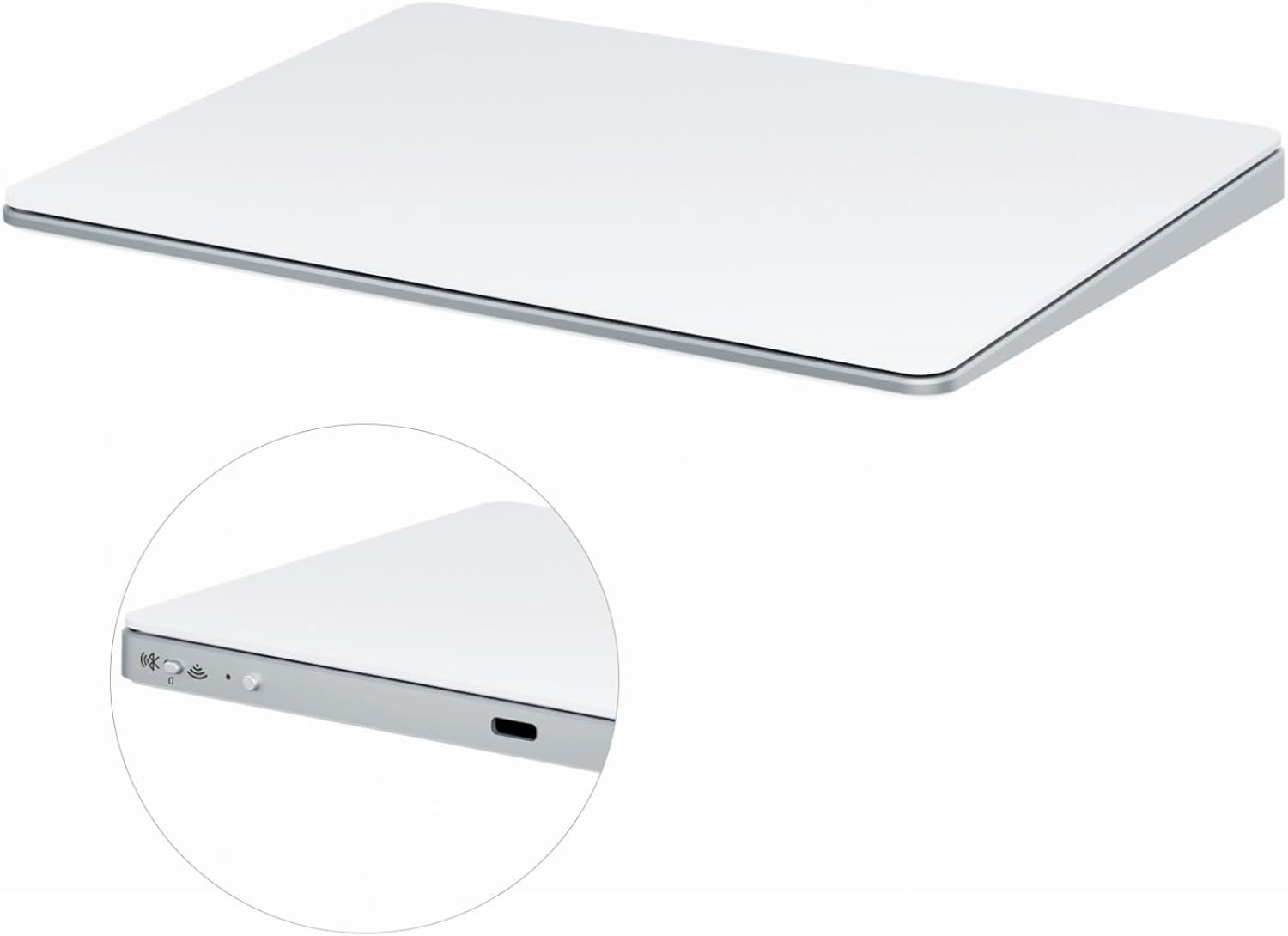 Bluetooth Touchpad Multi-Function Gestures Wireless Trackpad Rechargeable for Wi