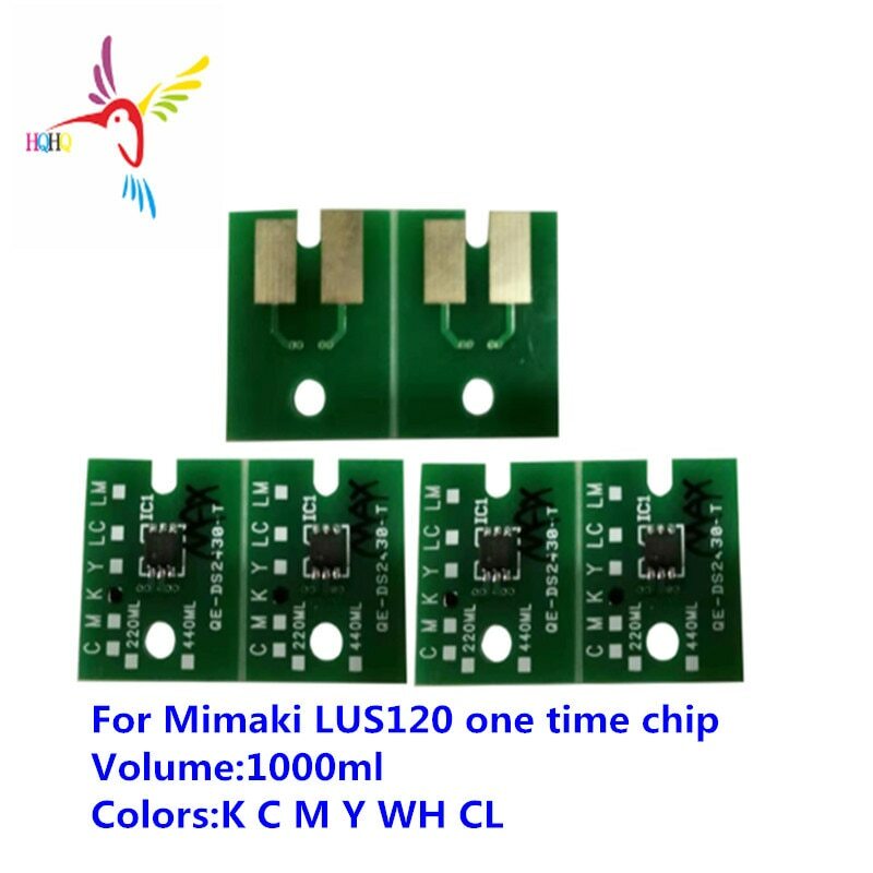 1set LUS120 One Time Use Chip For Mimaki JFX200-2513 / 2531  JFX500-2131
