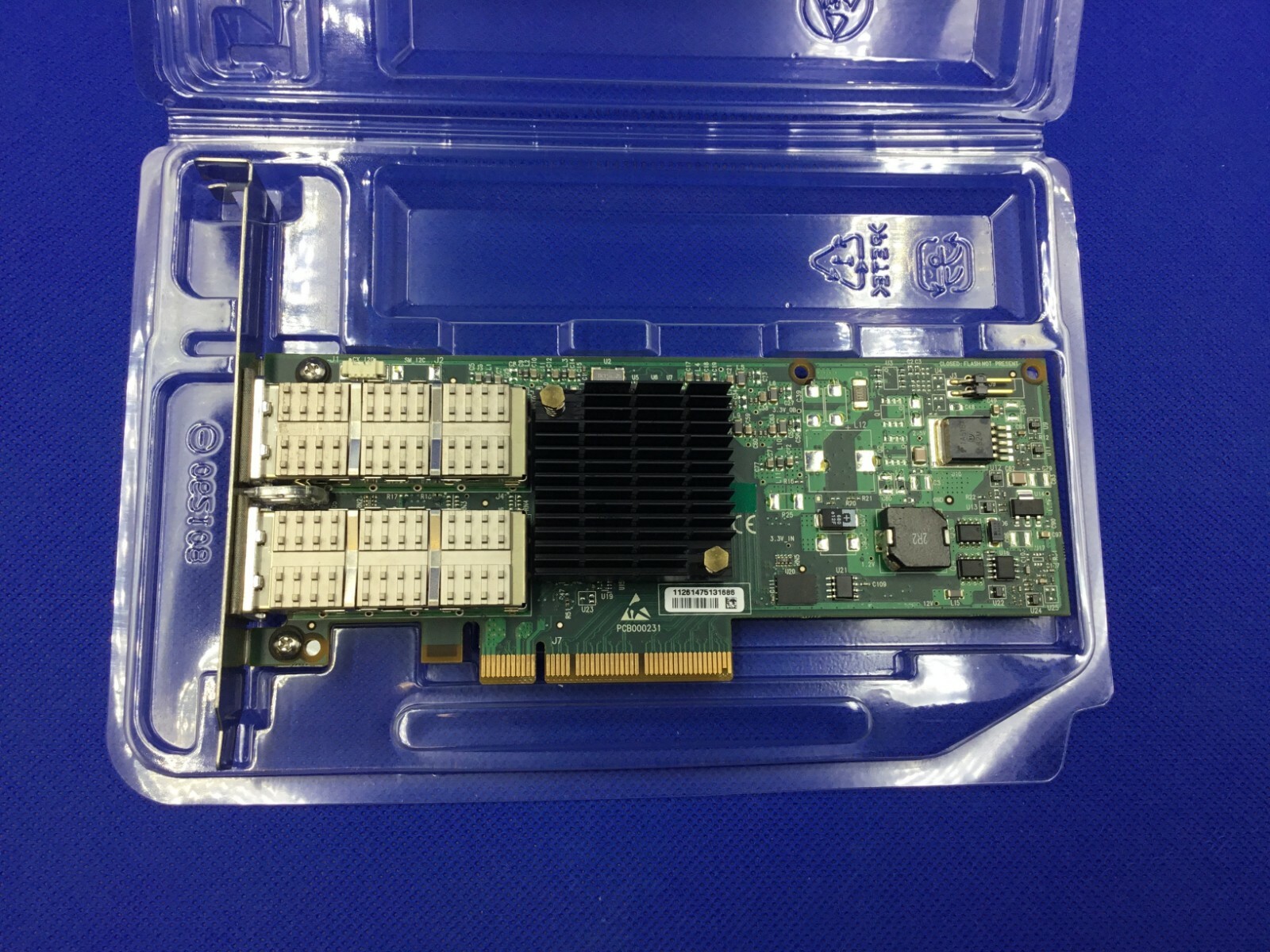 592520-B21 HPE INFINIBAND 4X QDR CONNECTX2 PCIE G2 2P HCA MHQH29B-XTR 593412-001