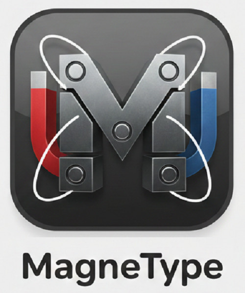 Magnetic Name Tag Generator Software | 3D Print STL Files | Any Font