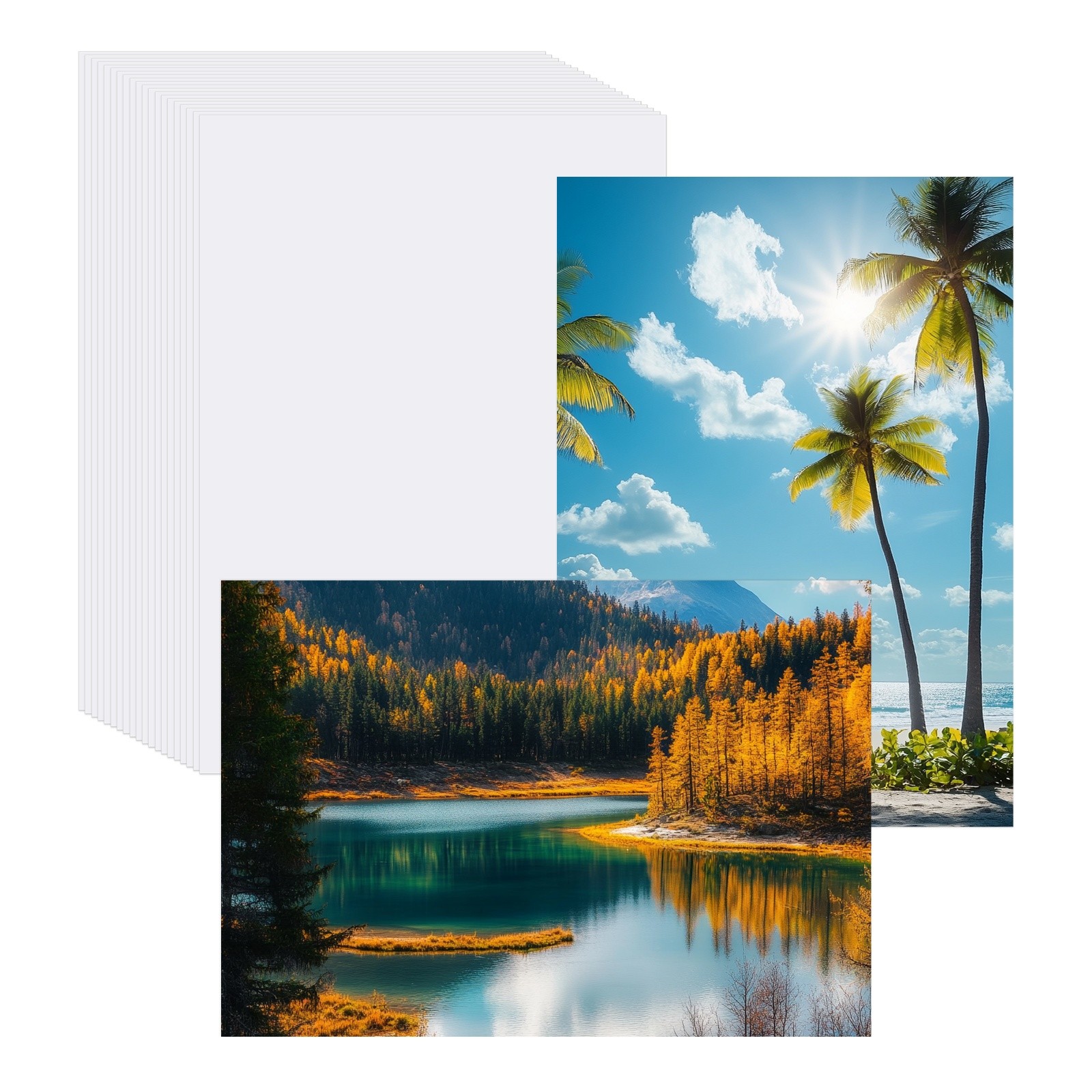 20 Sheets Glossy Photo Paper 8x12 Inches 180gsm Picture Paper