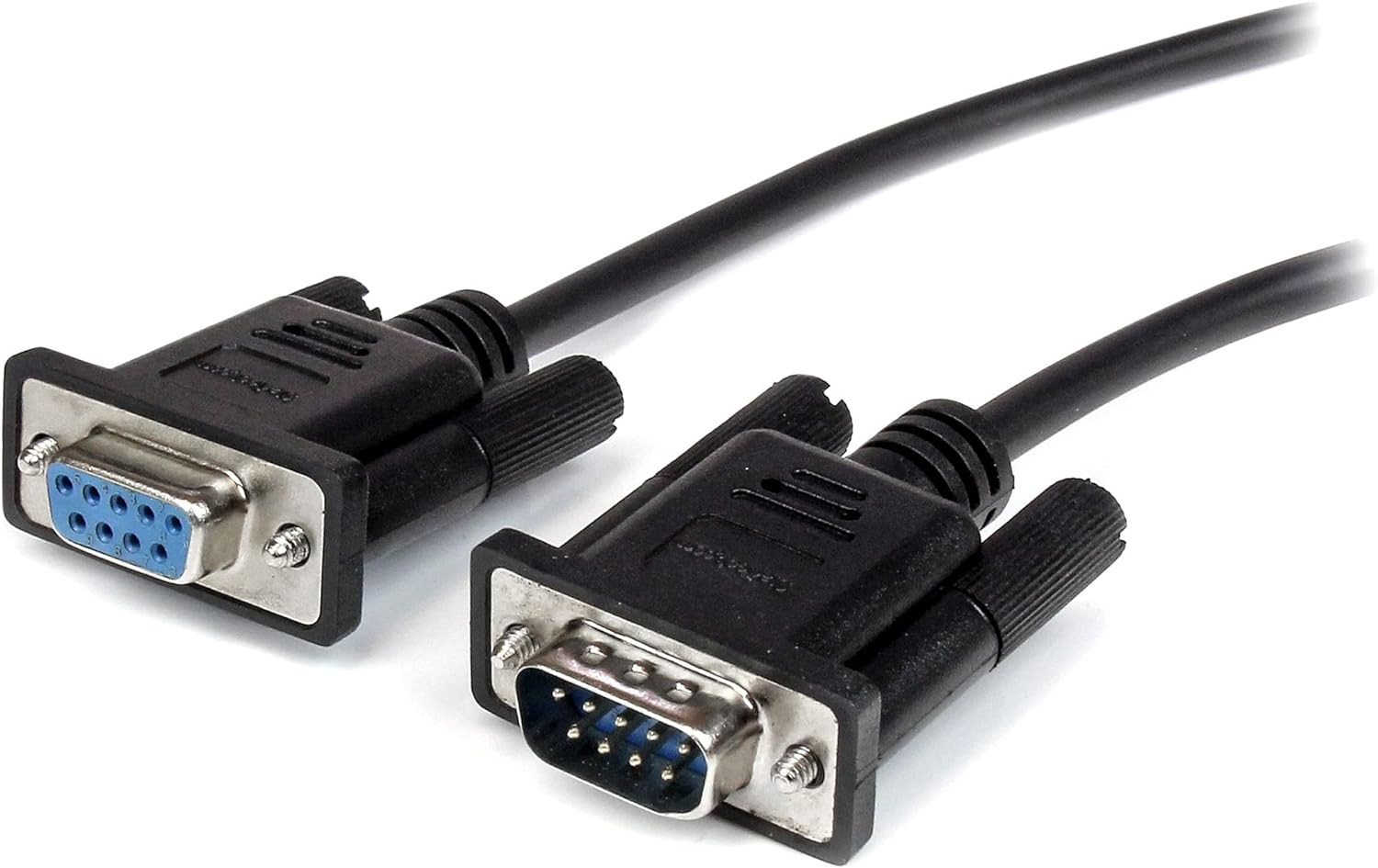 Startech.Com 3M Black Straight through DB9 RS232 Serial Cable - DB9 RS232 Serial