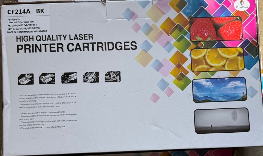 HP LASERJET CF214A, 14A *NEW FACTORY SEALED* Read  - LOT of 4