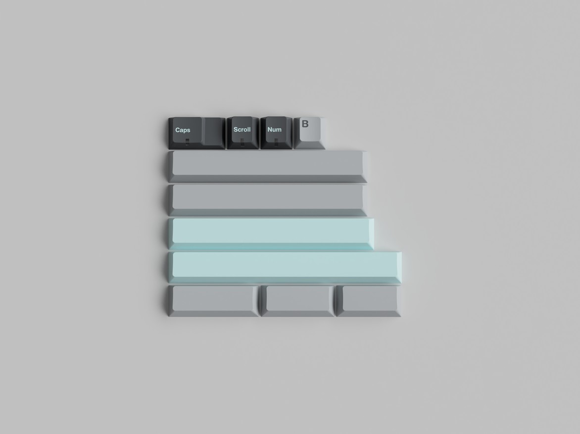 GMK Rainy Day - Spacebar Kit Keycaps