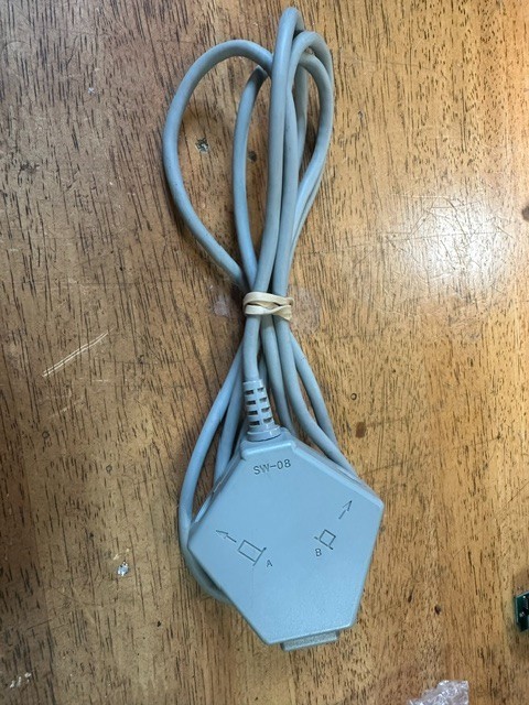Mac Macintosh Serial Vintage Belkin A/B Data Game Switch Mini DIN8
